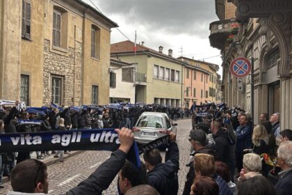 Atalanta, i funerali di Riccardo Claris