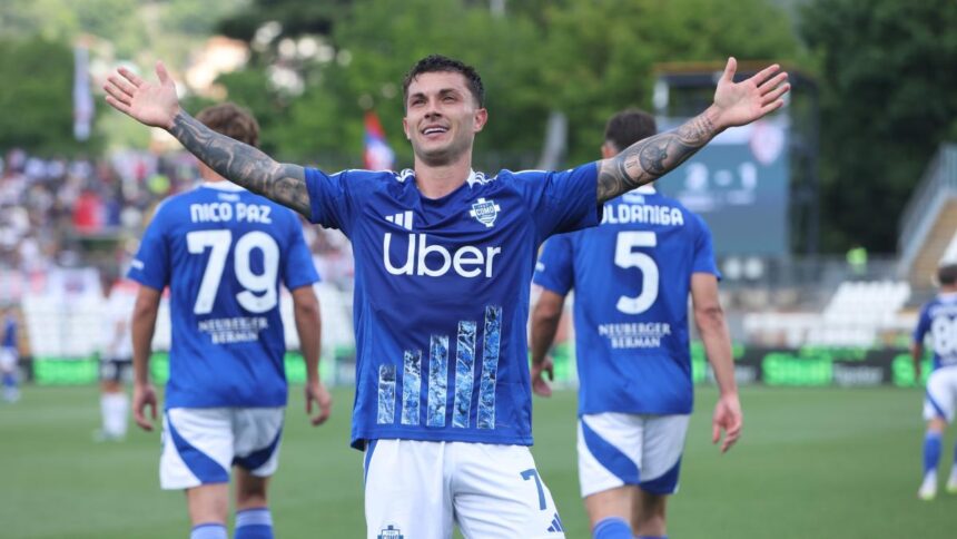 Como-Cagliari 2-1: gol di Adopo, Caqueret, Strefezza, Cutrone