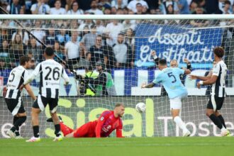 Lazio-Juve 1-1: gol di Kolo Muani e Vecino
