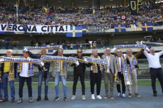Scudetto al Verona nel 1985, la festa al Bentegodi