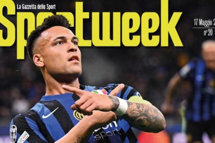 Sportweek, Lautaro Martinez in copertina