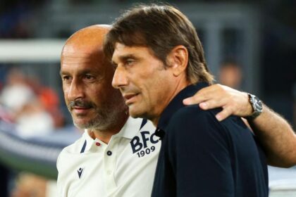 Conte, Italiano e la bravura dei dirigenti. Tackle di Vocalelli