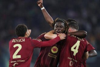 Roma-Milan 3-1: gol di Mancini, Joao Felix, Paredes e Cristante