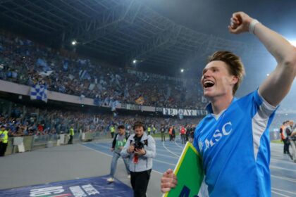 Napoli, McTominay è l'uomo dello scudetto