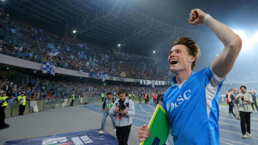 Napoli, McTominay è l'uomo dello scudetto