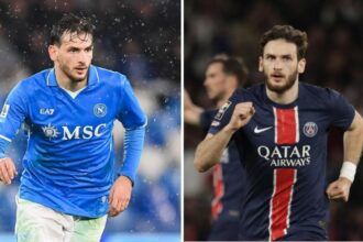 Kvara e i due scudetti: prima col Napoli e poi col Psg