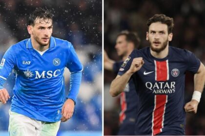 Kvara e i due scudetti: prima col Napoli e poi col Psg