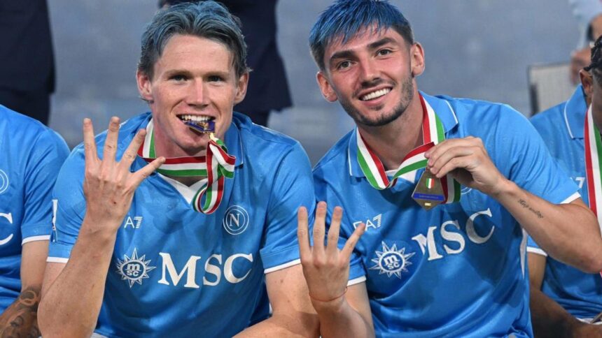 McTominay e Gilmour come Diment e Squair: due scozzesi scudettati in Italia nel 1905