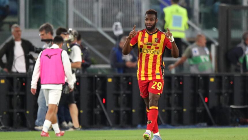 Lazio-Lecce 0-1, gol di Coulibaly