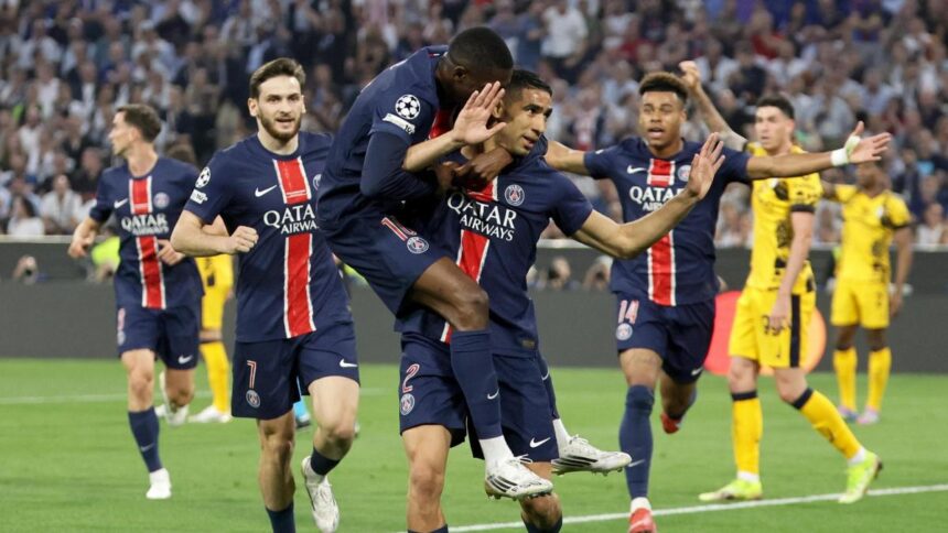 Champions, Psg-Inter: Hakimi segna e si scusa coi tifosi dell'Inter