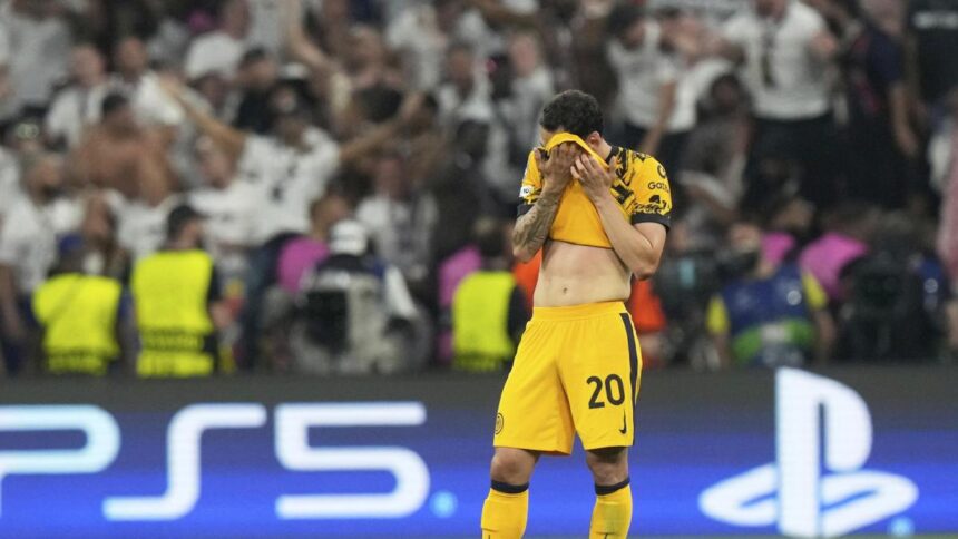 Psg-Inter 5-0 finale Champions: gol di Hakimi, Doué (2), Kvaratskhelia e Mayulu