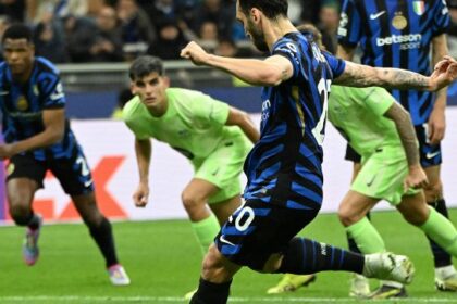 Inter-Barcellona, Calhanoglu ammonito come all'andata ma non salterà l'eventuale finale: ecco perché