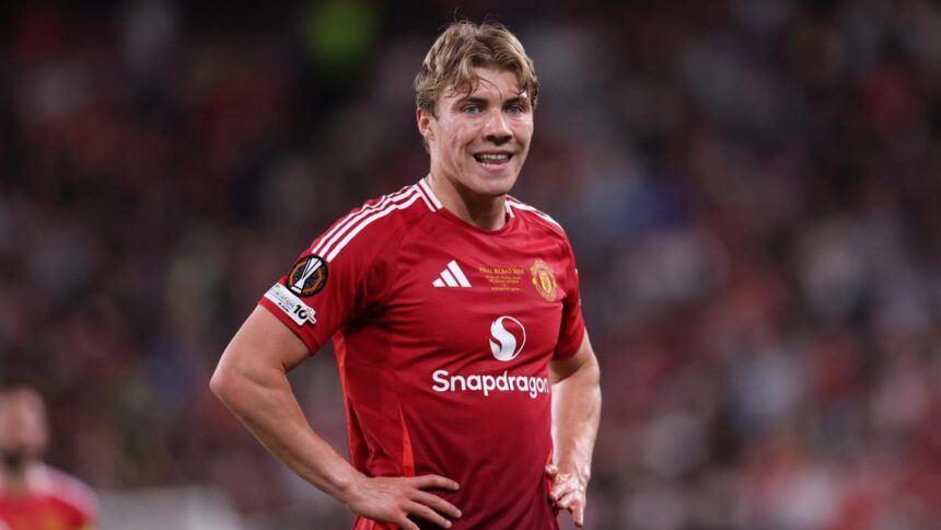 Inter, Hojlund: "Mi aspetto di giocare per il Manchester United"