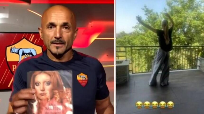 Ilary Blasi balla "Piccolo uomo": una dedica a Spalletti