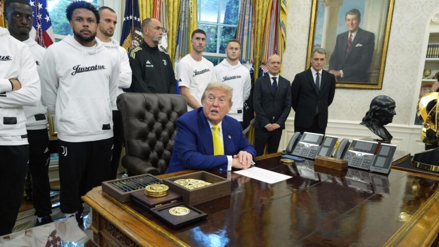 La Juve alla Casa Bianca da Trump