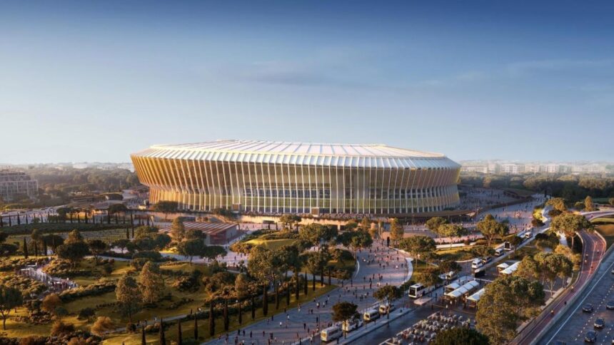 Nuovo stadio della Roma a Pietralata: quanto verde attorno all'impianto