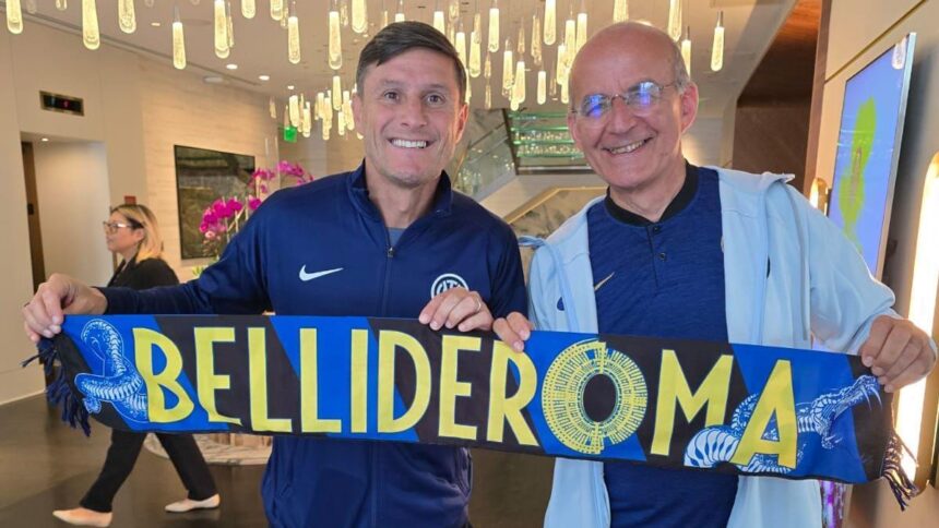 Inter, chi è "Biapri", il tifoso che viaggia tutto il mondo per seguire la squadra