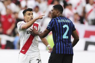 Rissa in Inter-River Plate tra Dumfries e Acuna: cosa è successo