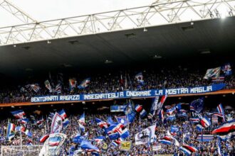 i tifosi del Genoa fanno da disturbatori e spuntano Gravina e Ferrero