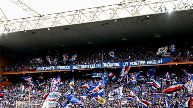 i tifosi del Genoa fanno da disturbatori e spuntano Gravina e Ferrero