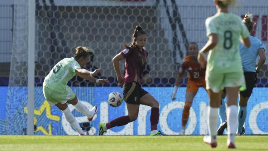 Europei femminili: Italia-Belgio 1-0, gol di Caruso