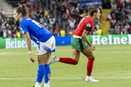 Italia-Portogallo 1-1 agli Europei Femminili: gol di Girelli e Gomes