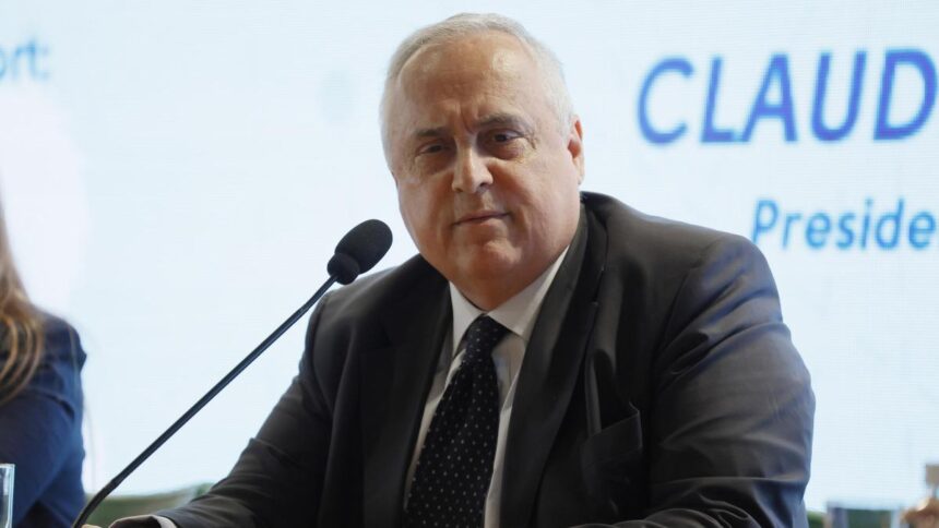 Lotito aspetta il via libera dei medici per lasciare l'ospedale