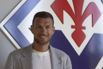 Fiorentina, Edin Dzeko pensa in grande: a Firenze è già il leader