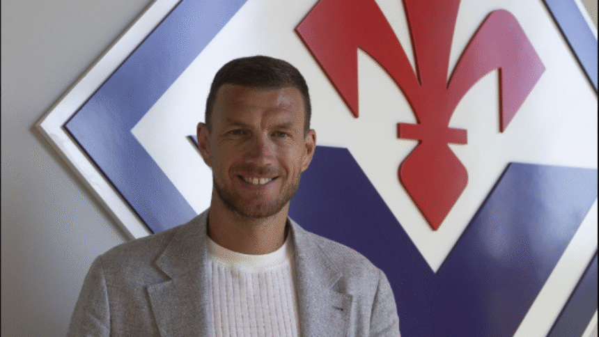 Fiorentina, Edin Dzeko pensa in grande: a Firenze è già il leader