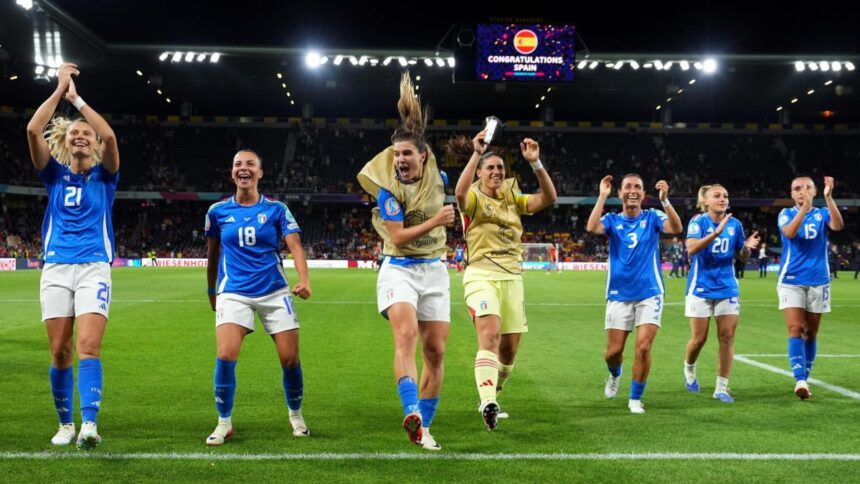 Italia, dolce sconfitta: 3-1 per la Spagna ma azzurre ai quarti dopo 12 anni