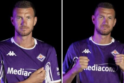 Fiorentina: "Dzeko: "Ho voluto la Viola. Io, Gudmundsson e Kean possiamo giocare insieme"
