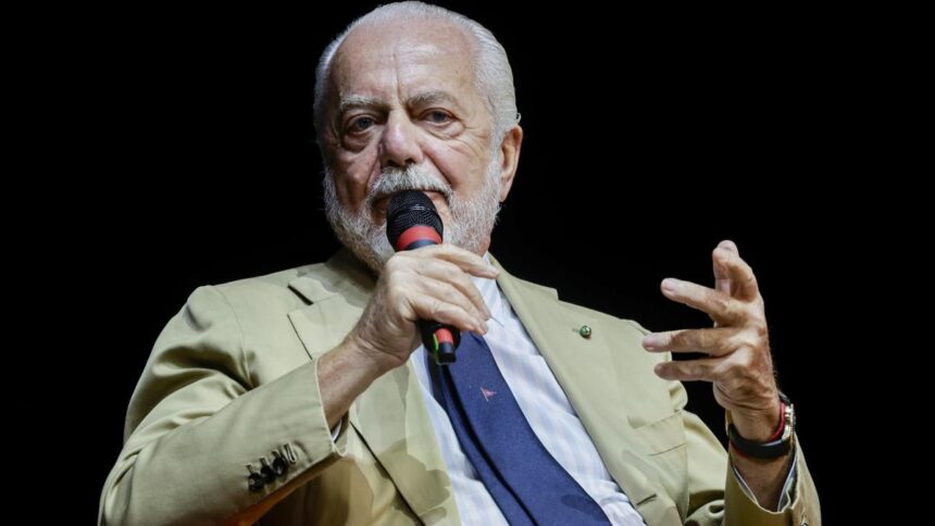 De Laurentiis al Giffoni Film Festival su Napoli, scudetto, Champions e mercato