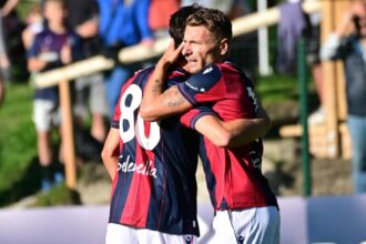 Bologna-Gitchsberg 8-0: Immobile e Ndoye doppietta