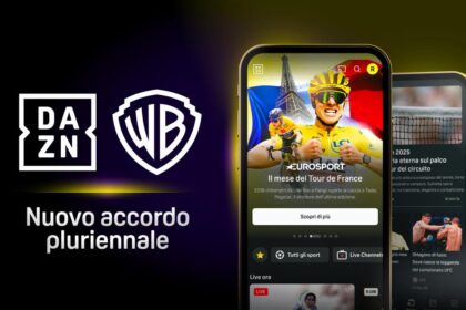 Dazn e Warner Bros. Discovery rafforzano la loro partnership: nuovo accordo pluriennale