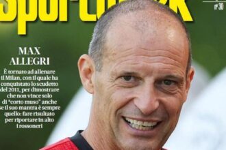 Allegri, il secondo atto al Milan sul nuovo numero di Sportweek