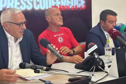 Foggia, la presentazione di Delio Rossi: "Dobbiamo ricostruire tutto"