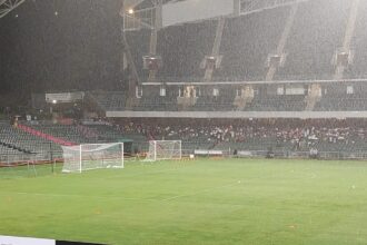 Milan, allenamento sospeso: pioggia e fulmini all'Hong Kong Stadium