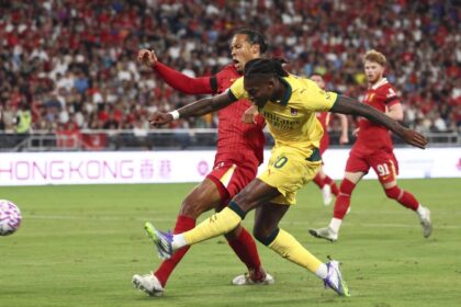 Milan-Liverpool 4-2 gol di Leao, Szoboszlai, Loftus-Cheek, Okafor e Gakpo