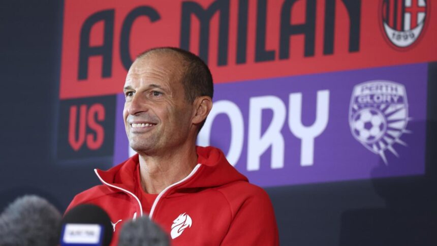 Allegri: "Amo il Milan, non potevo dire di no"