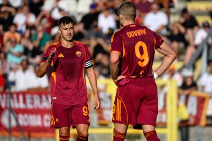 Roma-Cannes 3-0: gol di El Shaarawy, Dovbyk, Ferguson