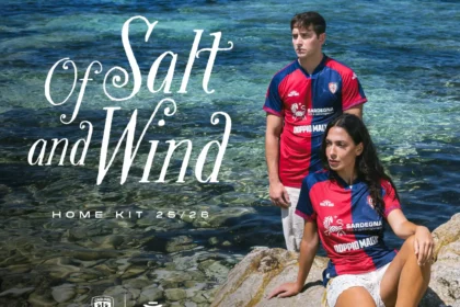 Cagliari, ecco l'home kit 2025/2026: un omaggio alla Sardegna
