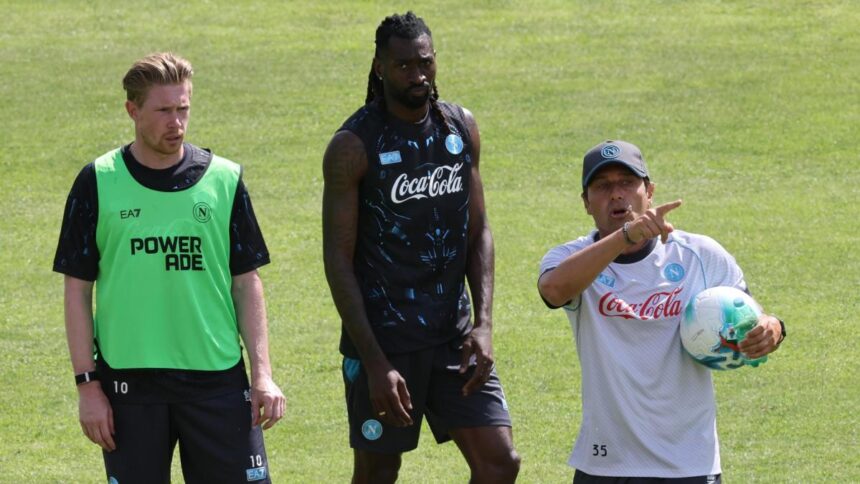 Napoli: da Conte le ultime su De Bruyne, Milinkovic-Savic e Meret