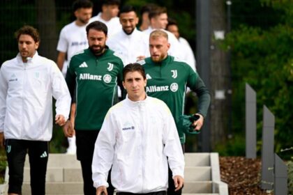 Il ritiro della Juventus nel quartiere Adidas