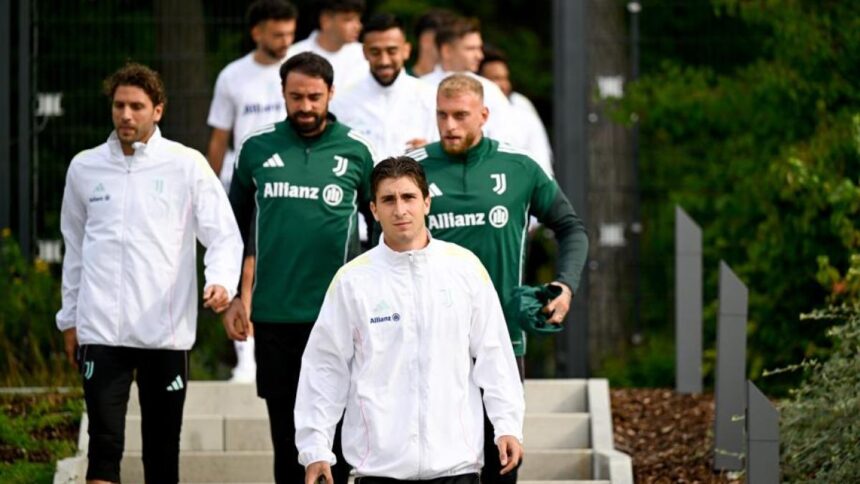 Il ritiro della Juventus nel quartiere Adidas