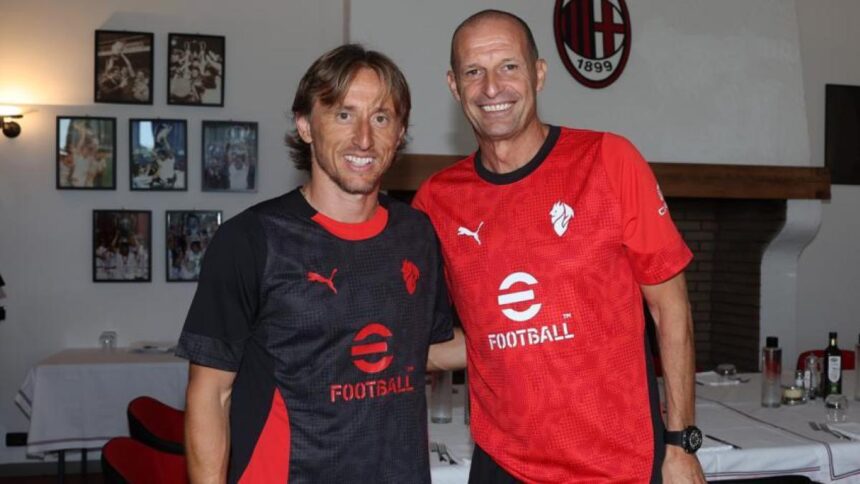 Milan, Modric e il primo giorno a Milanello