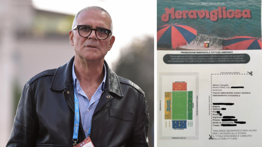 Genoa, Zangrillo ha fatto l'abbonamento: "Sul filo di lana"