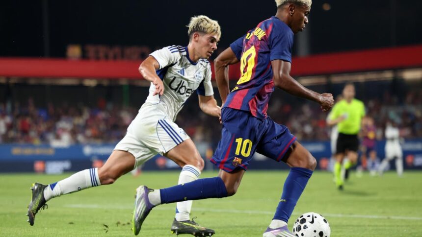 Trofeo Gamper: Barcellona-Como 5-0 | Gazzetta.it