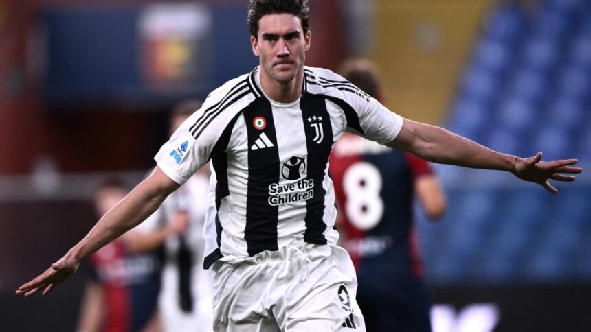 Il futuro di Dusan Vlahovic potrebbe essere alla Juve. Complementare a David e Kolo Muani