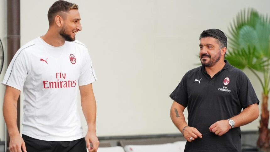 Donnarumma, Gattuso furioso per la scelta del Psg