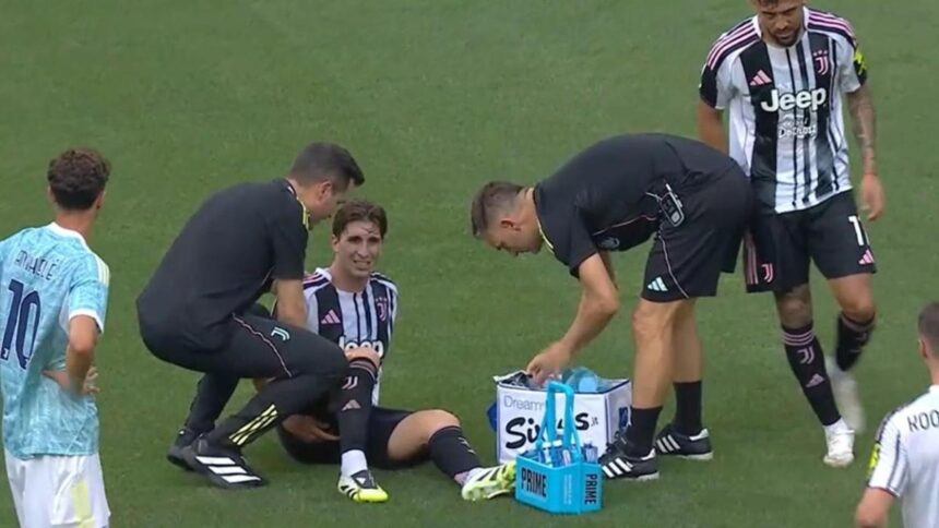 Infortunio Miretti, è lesione: il comunicato della Juve e i tempi di recupero